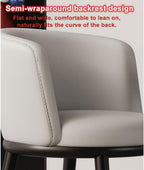 Heavy Duty Leather Dining Armchair, Modern, 4 Piece Set