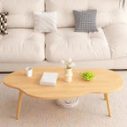 Modern Coffee Table, Wooden Legs, Living Room Furniture (Wood)