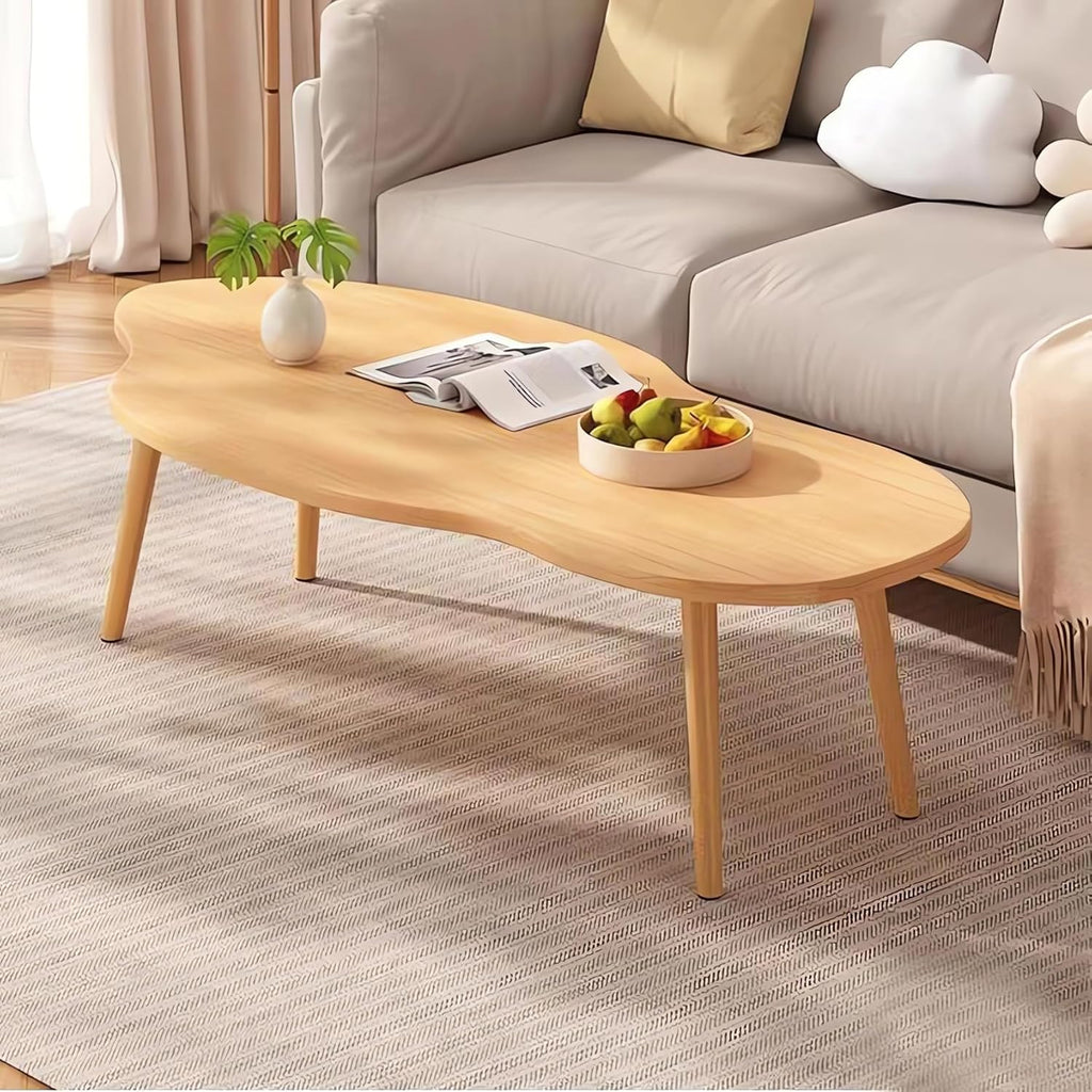 Modern Coffee Table, Wooden Legs, Living Room Furniture (Wood)