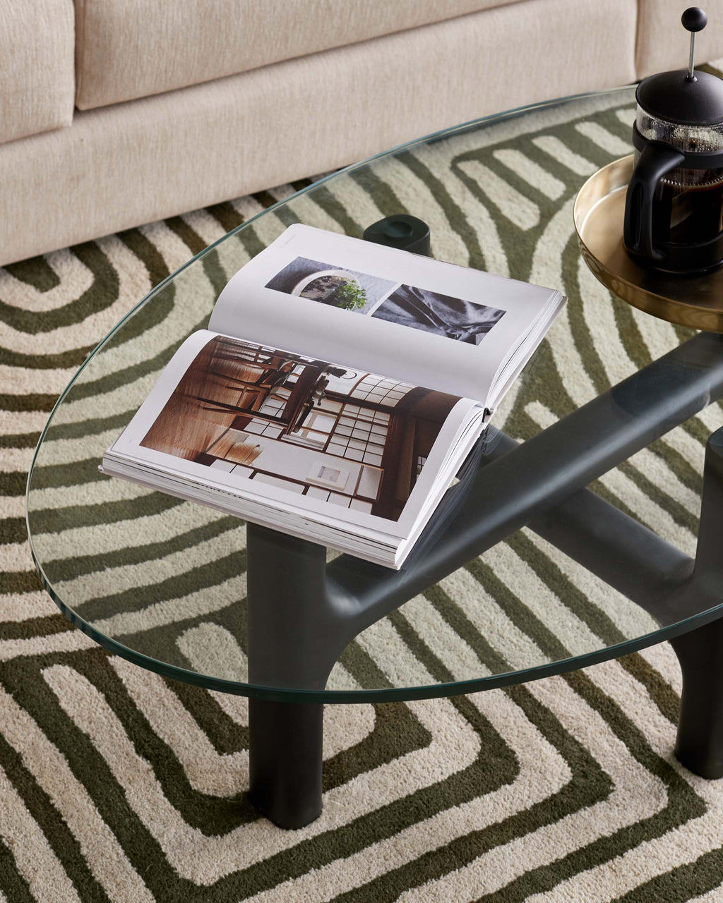 Glass Coffee Table for Modern Living Rooms