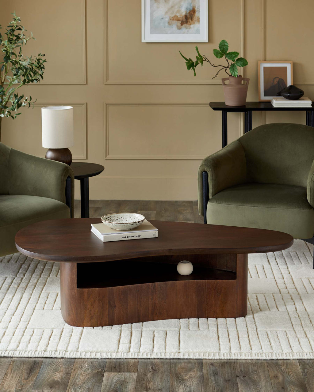 Mango wood coffee table for Modern Living Spaces