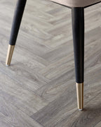 Clover Champagne Velvet Dining Chair