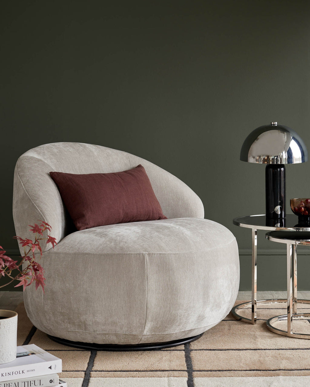 Swivel Accent Chair for Modern Living Spaces