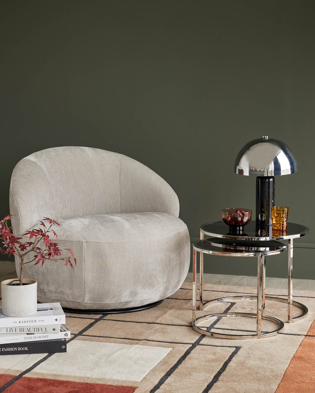 Swivel Accent Chair for Modern Living Spaces