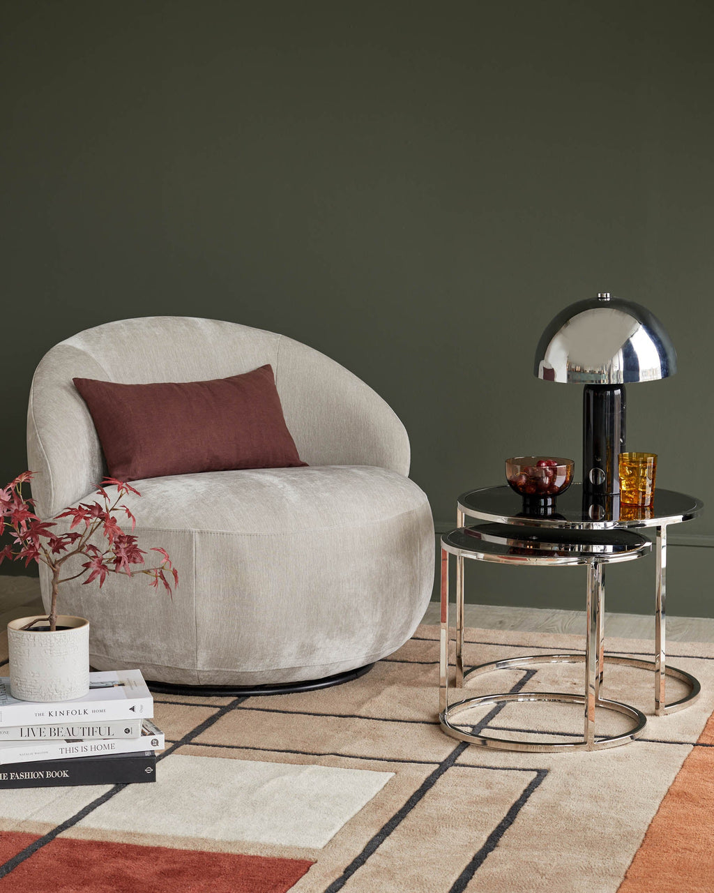 Swivel Accent Chair for Modern Living Spaces