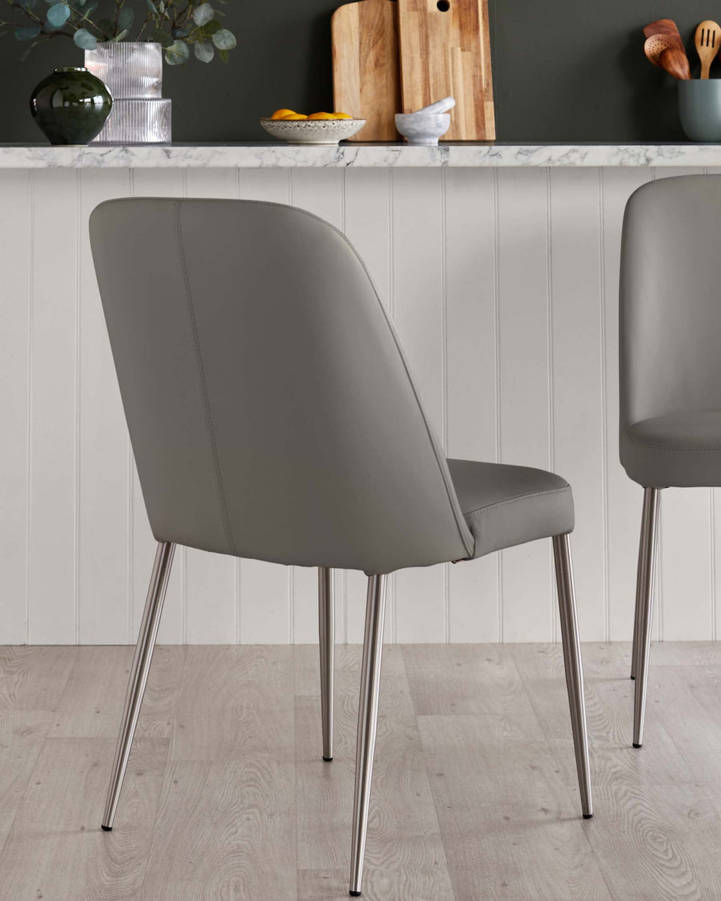 Deco Leather Dining Chair