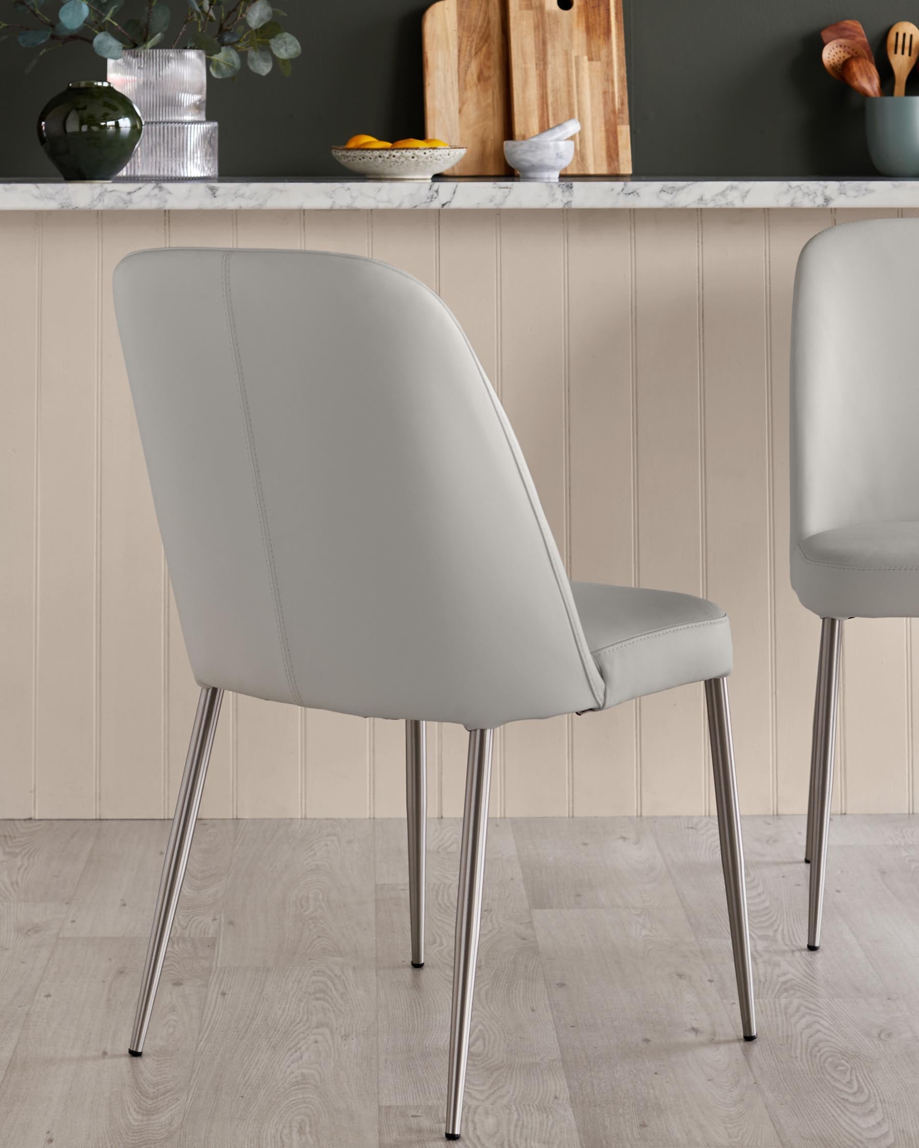 Deco Leather Dining Chair