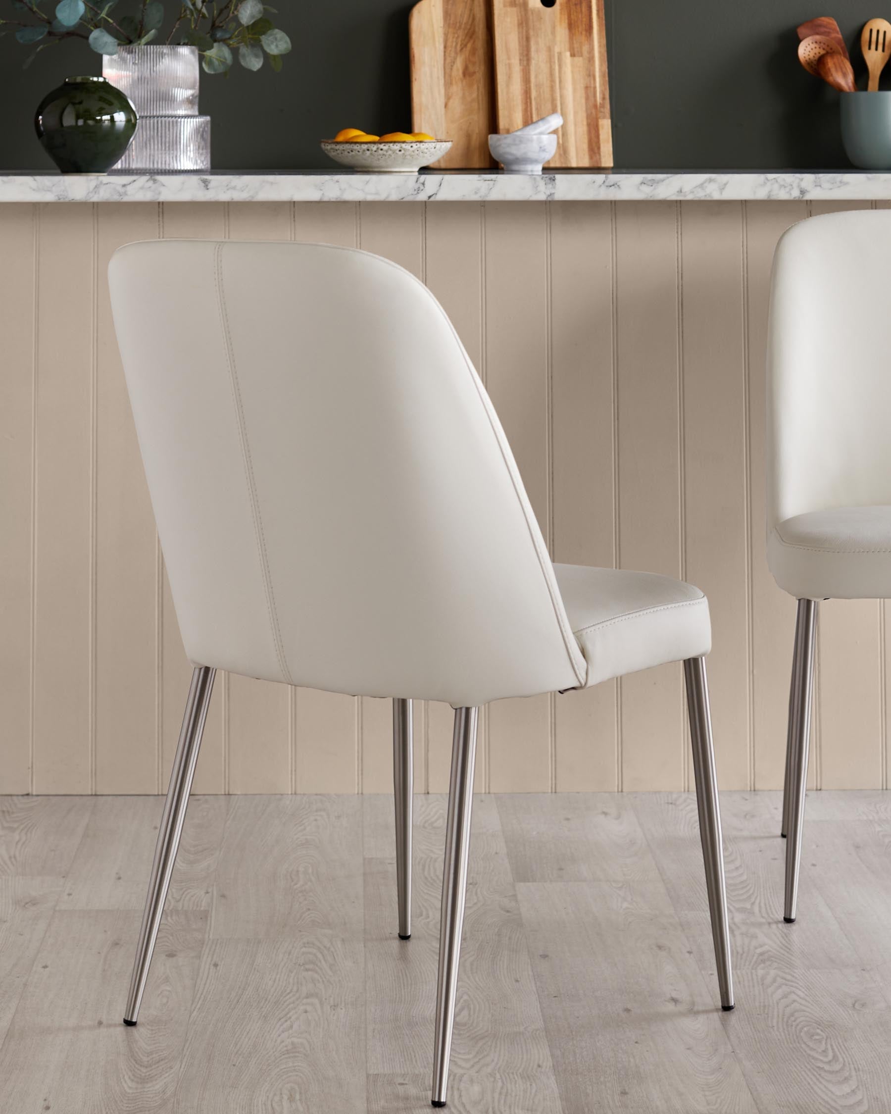 Deco Leather Dining Chair