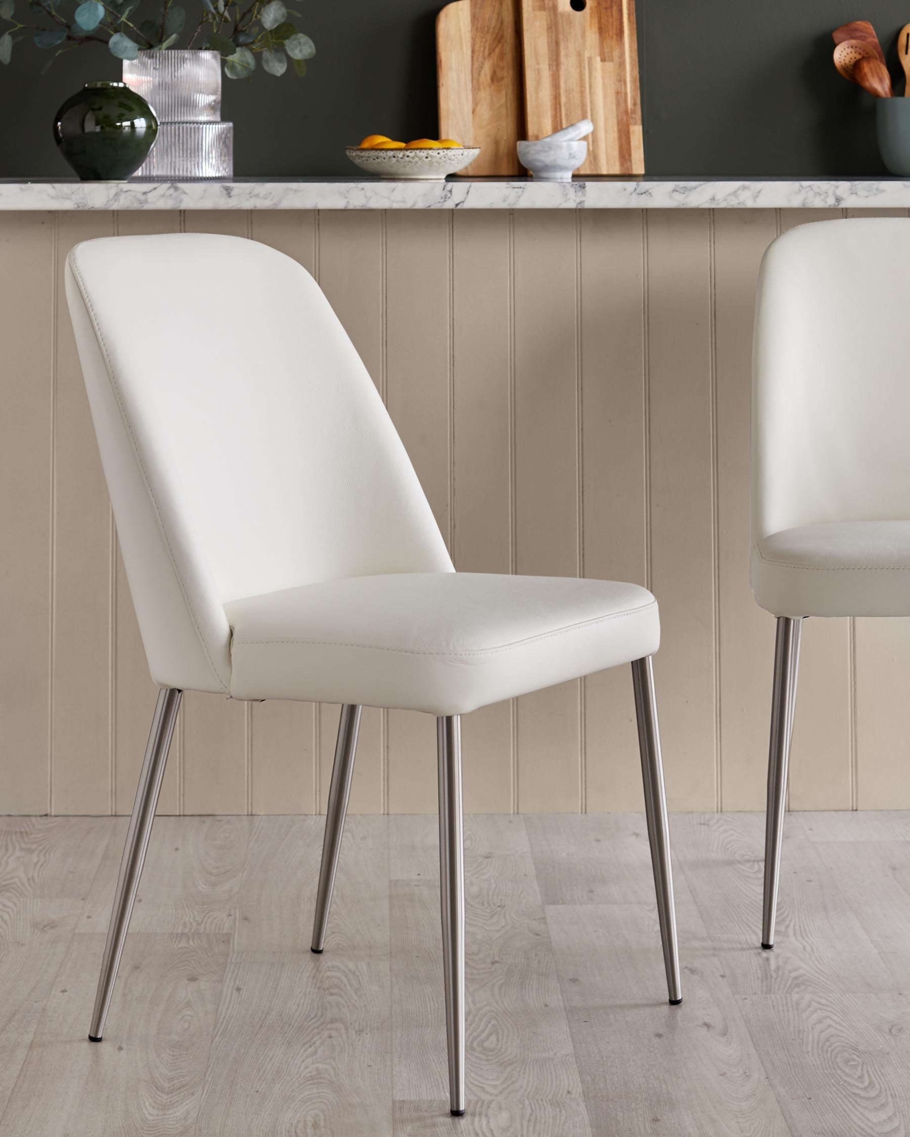 Deco Leather Dining Chair