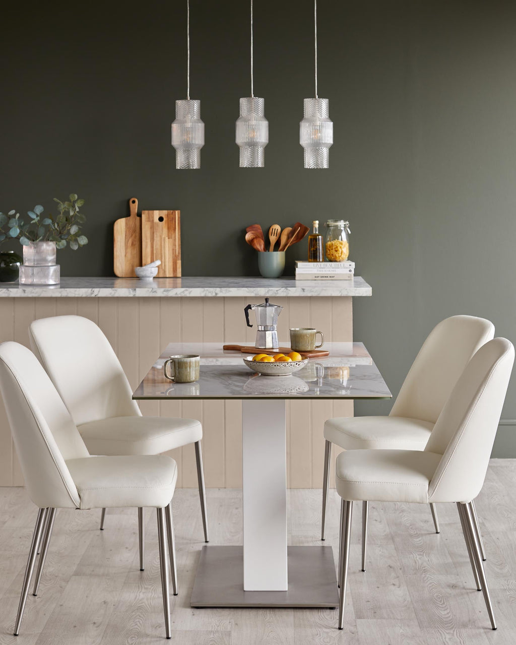 Deco Leather Dining Chair