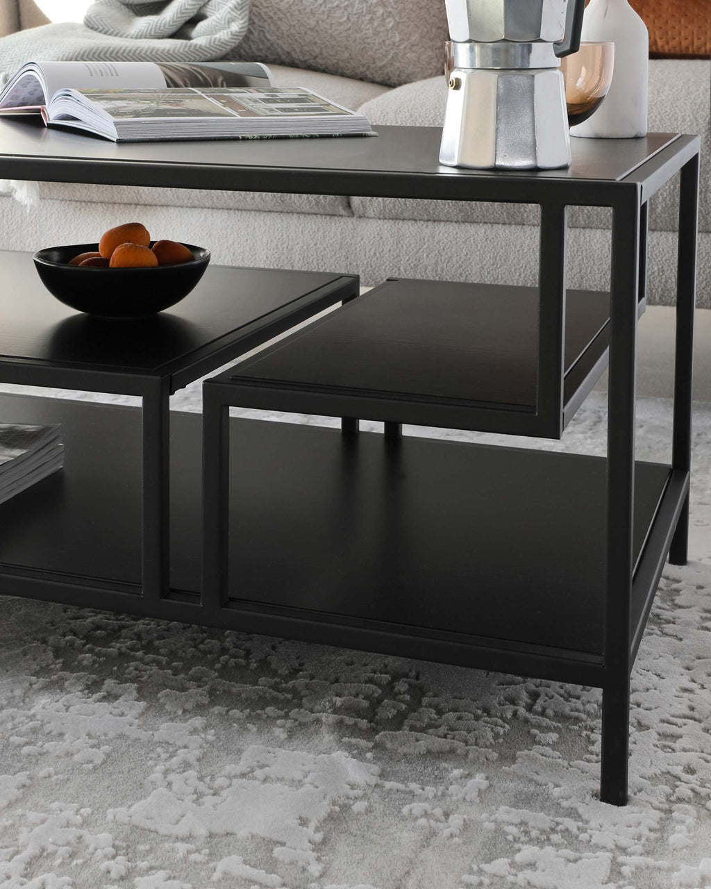 Metal Coffee Table for Modern Living Rooms