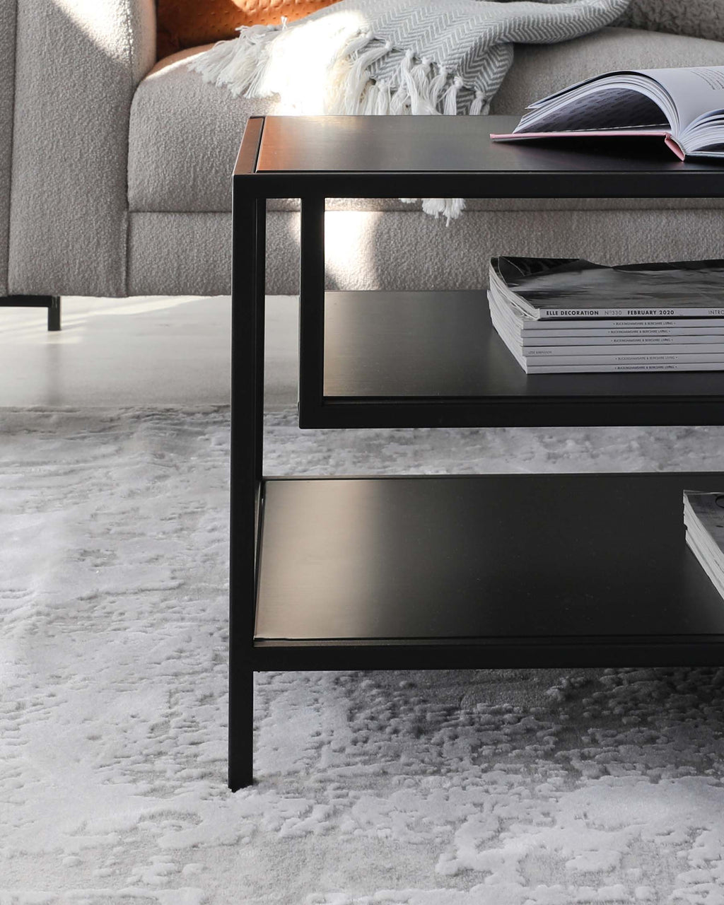 Metal Coffee Table for Modern Living Rooms