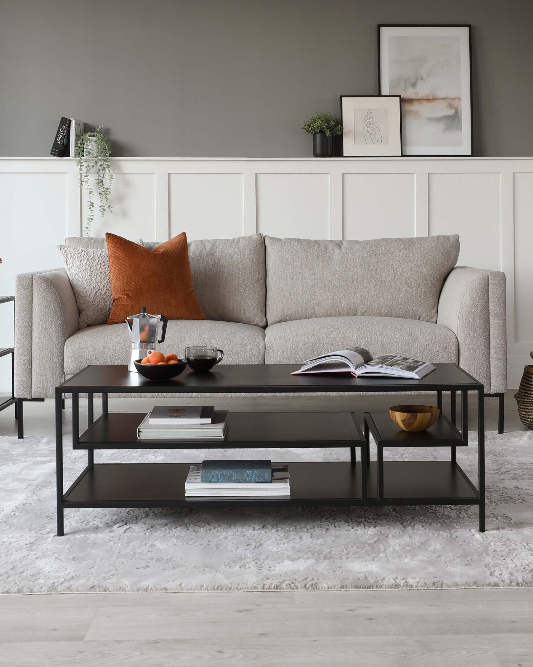 Metal Coffee Table for Modern Living Rooms