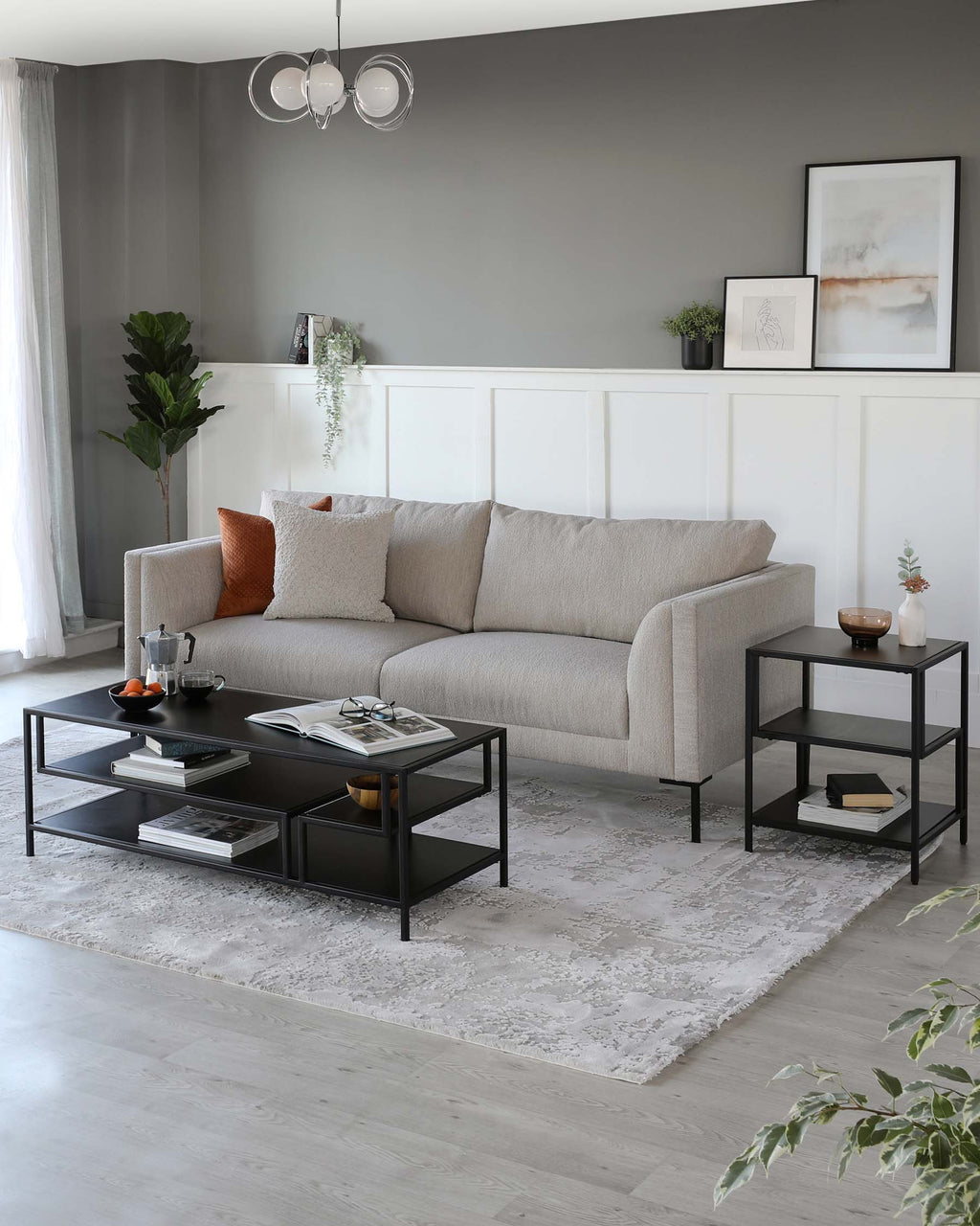 Metal Coffee Table for Modern Living Rooms