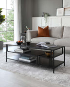 Metal Coffee Table for Modern Living Rooms