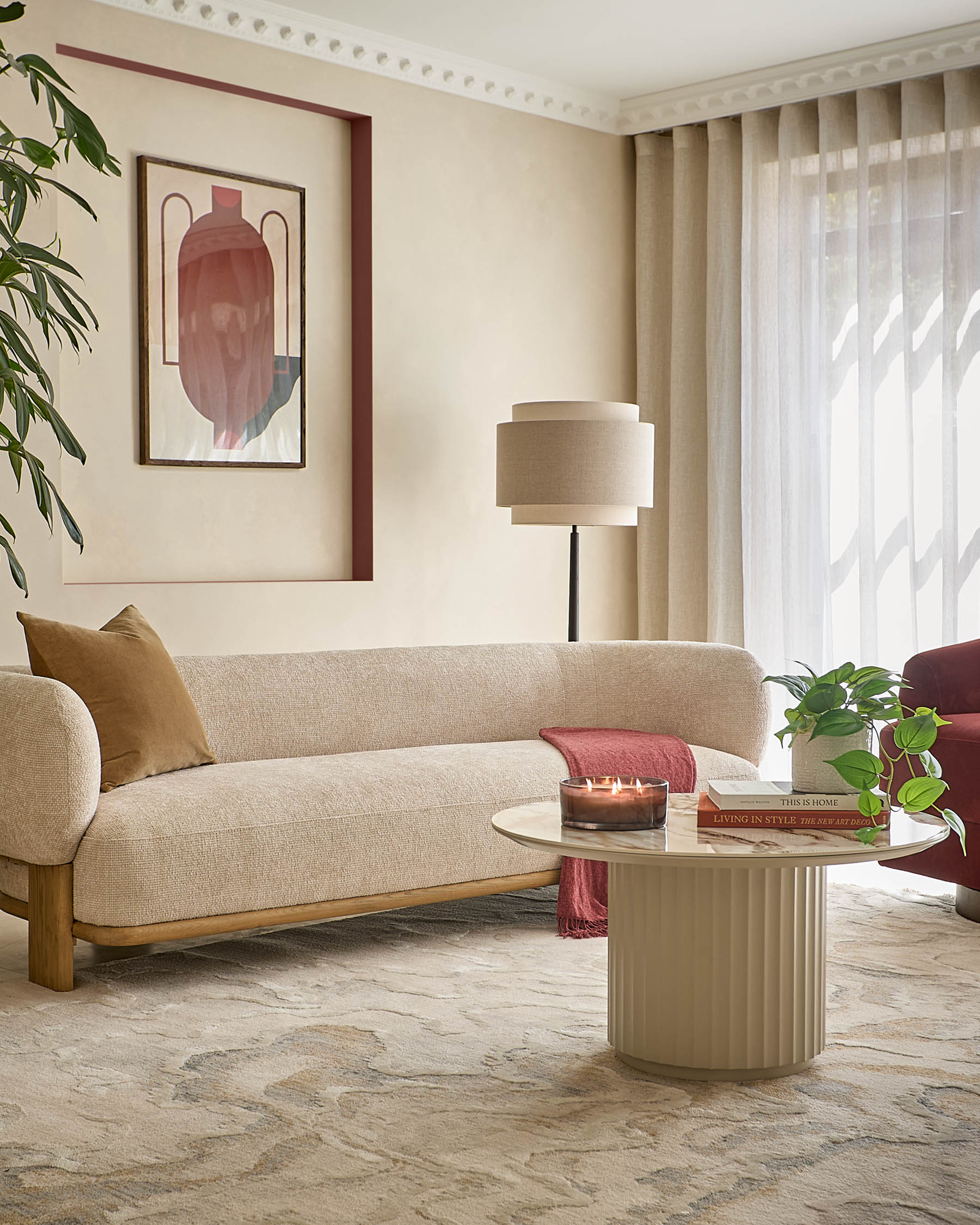 ceramic coffee table for Modern Living Room Spaces