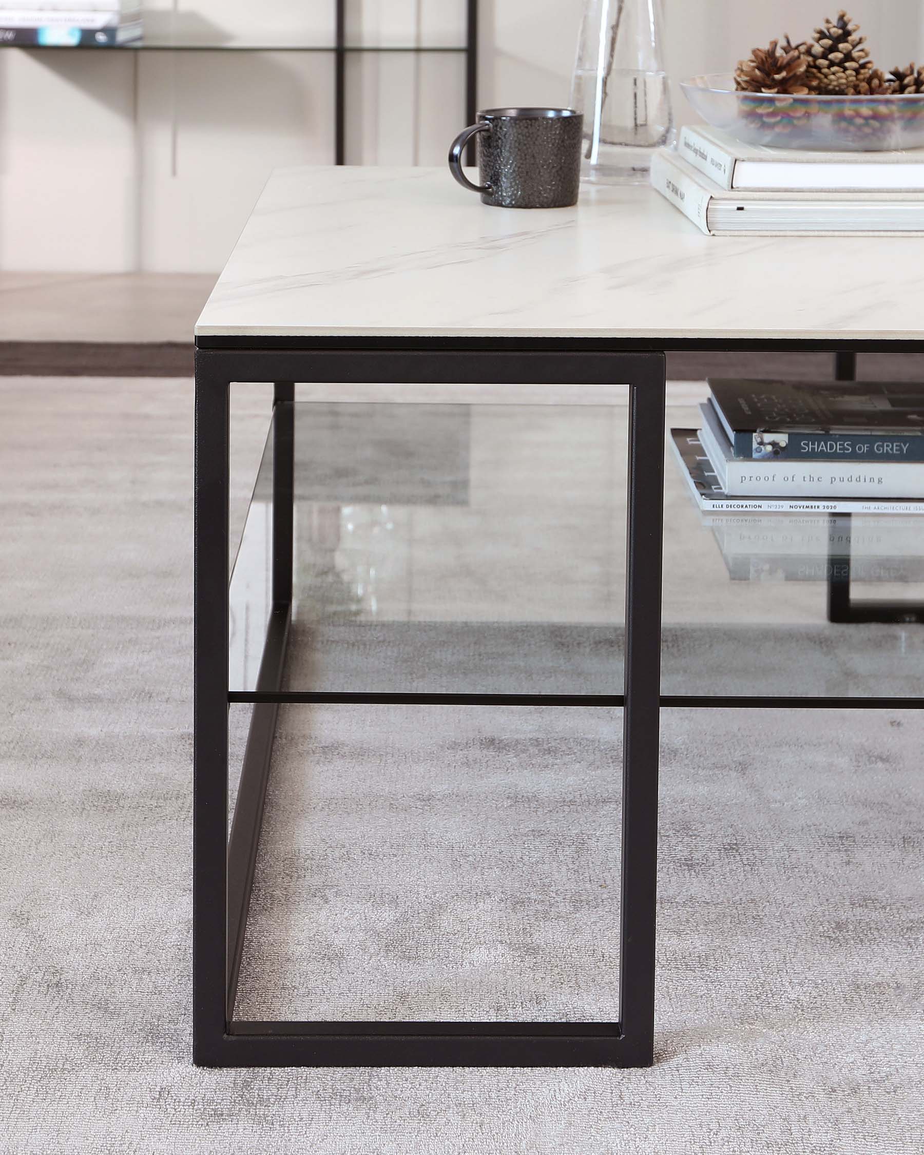 ceramic coffee table for Modern Living Room Spaces