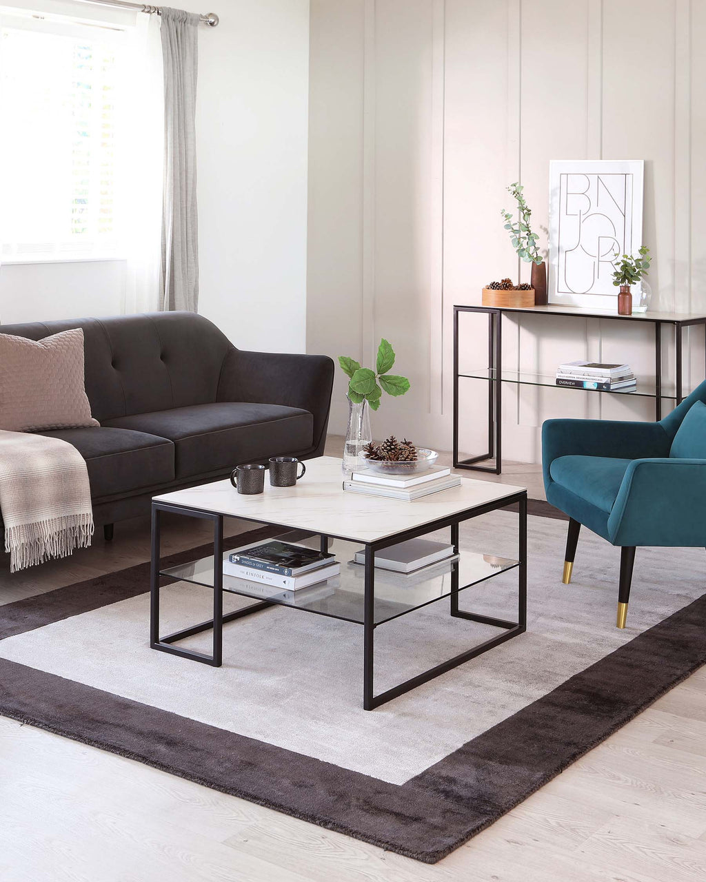 ceramic coffee table for Modern Living Room Spaces