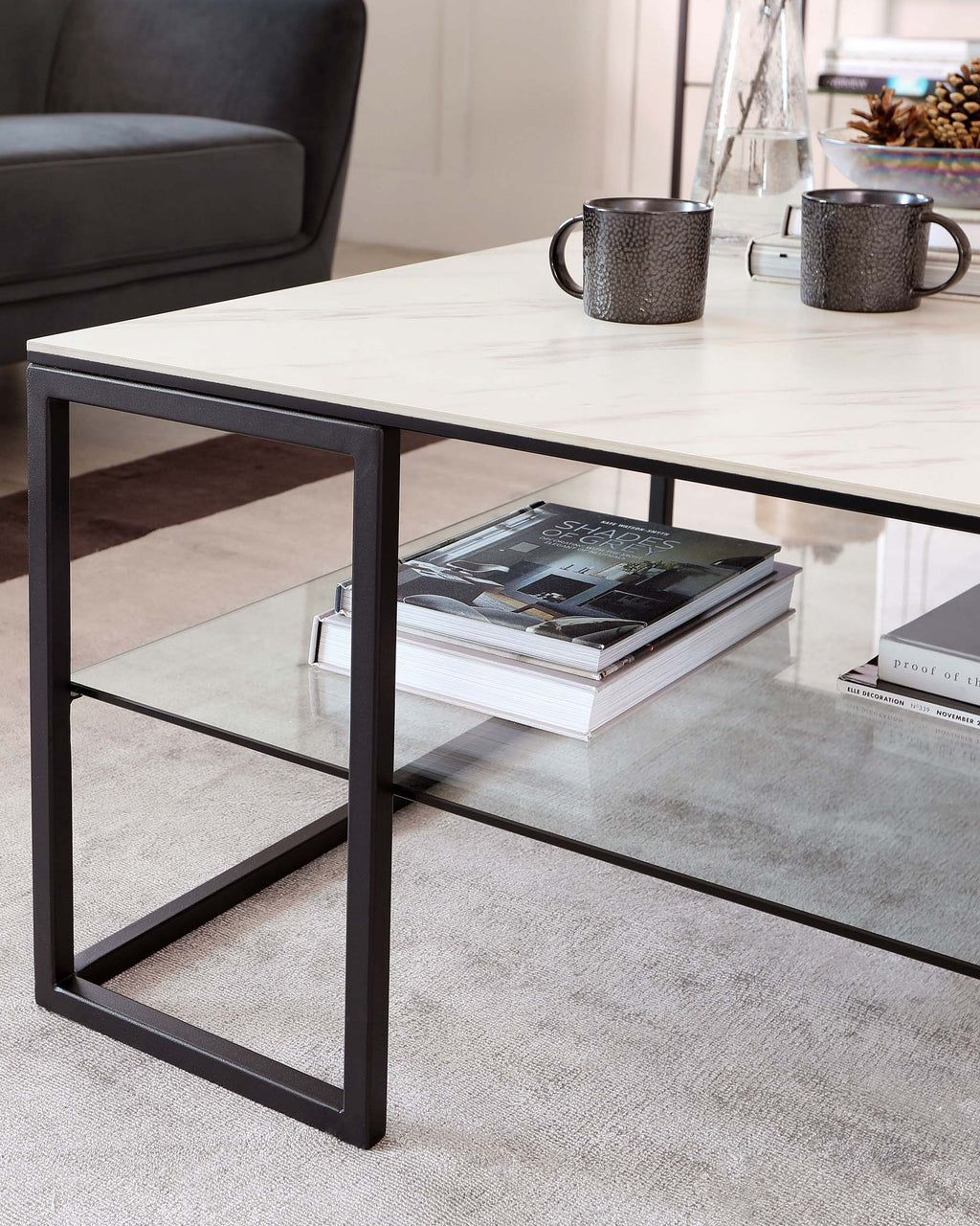 ceramic coffee table for Modern Living Room Spaces