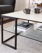 ceramic coffee table for Modern Living Room Spaces