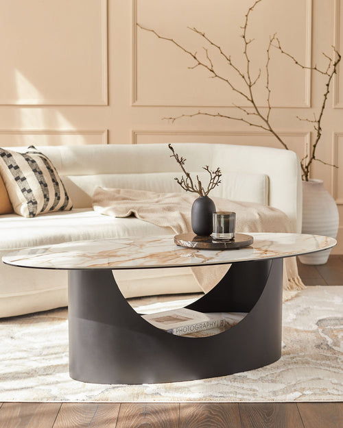 ceramic coffee table for Modern Living Room Spaces