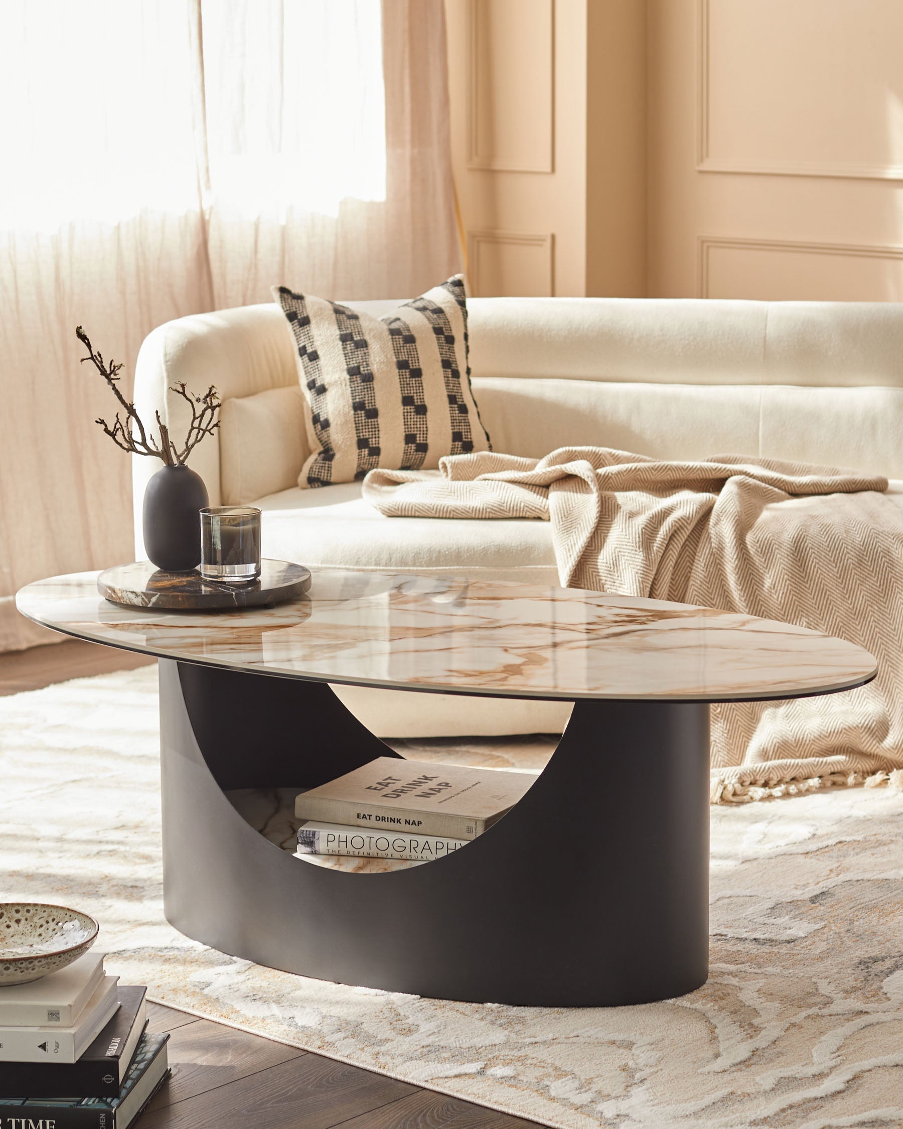ceramic coffee table for Modern Living Room Spaces