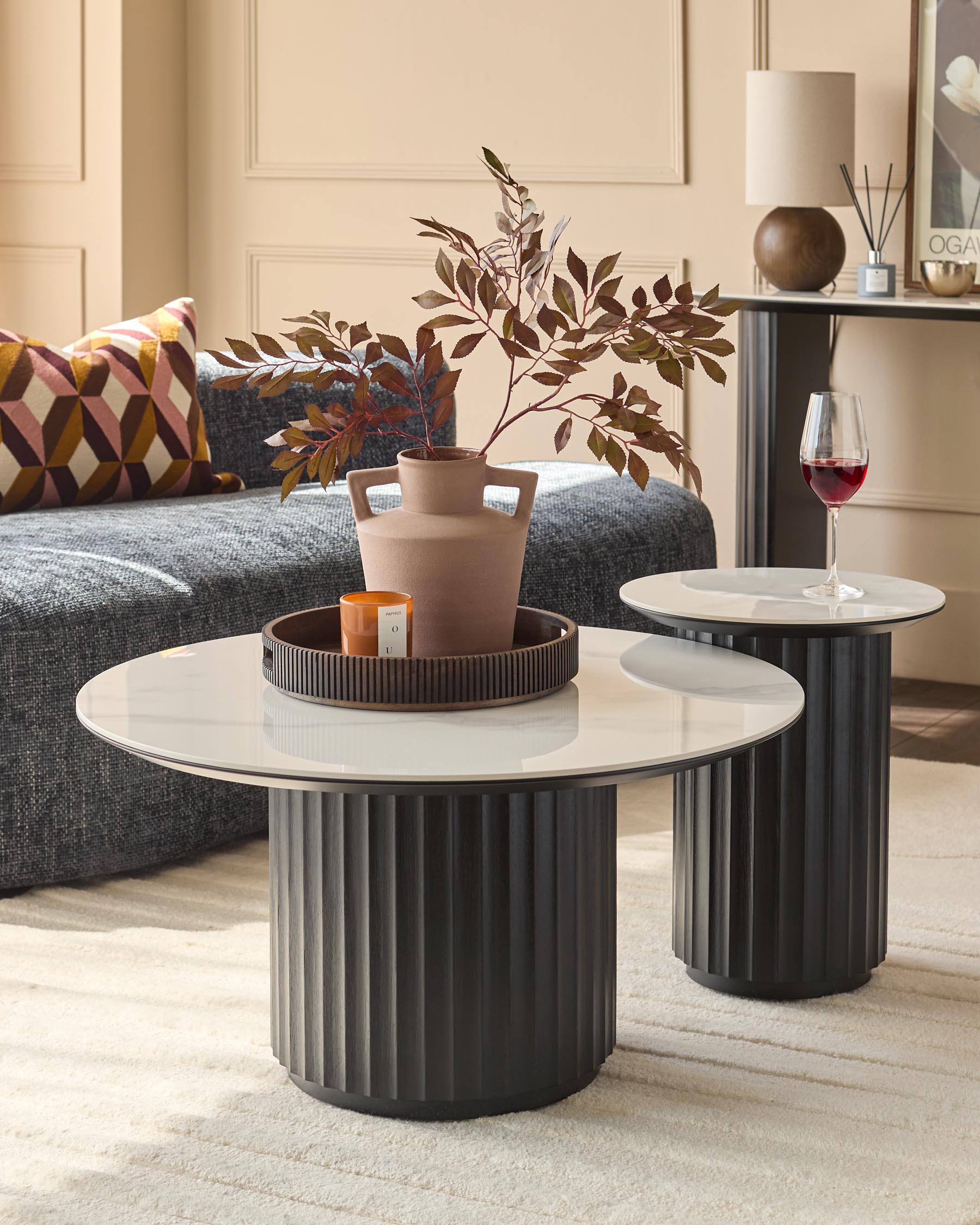 Ceramic coffee table for Modern Living Spaces