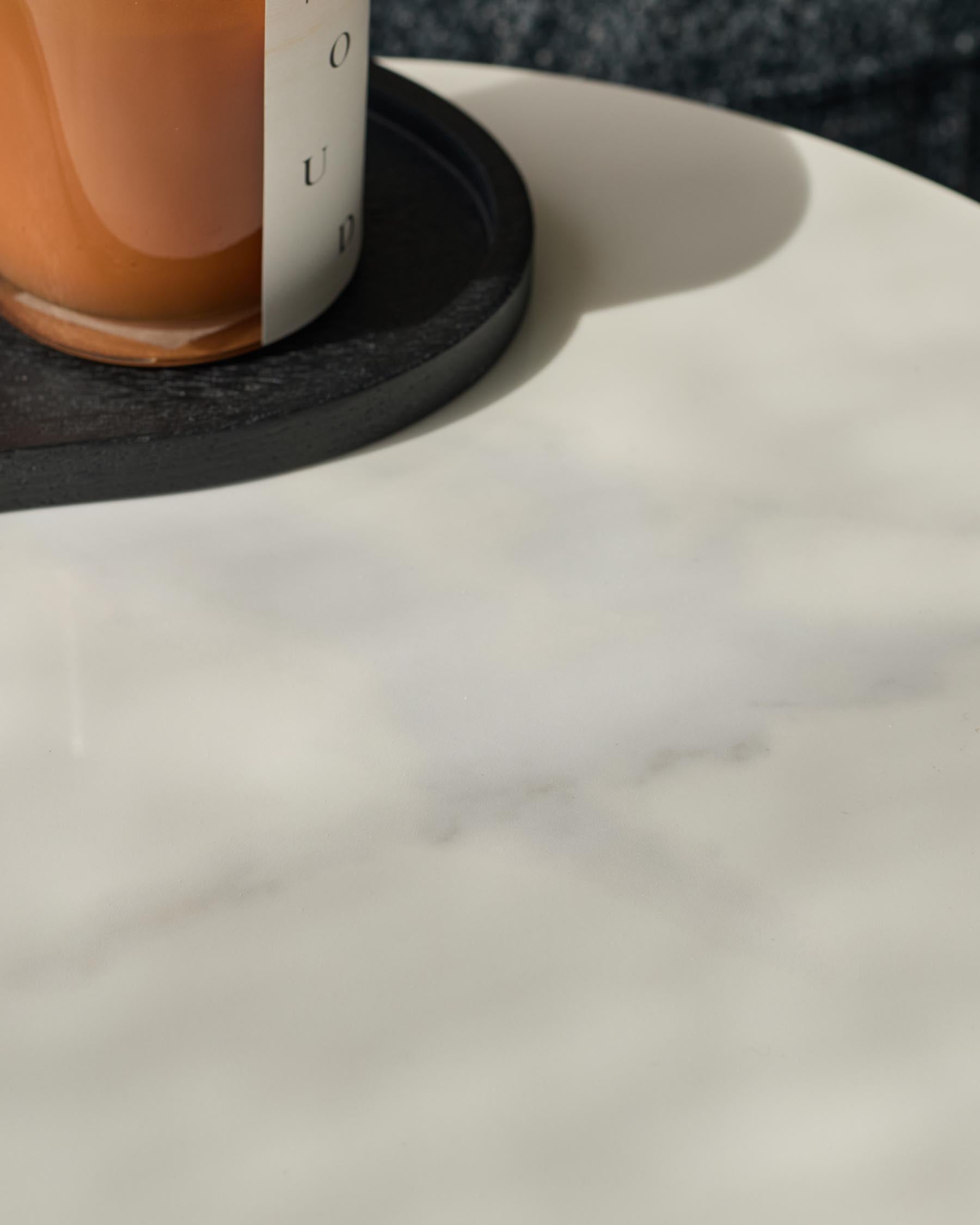 Ceramic coffee table and ceramic side table set