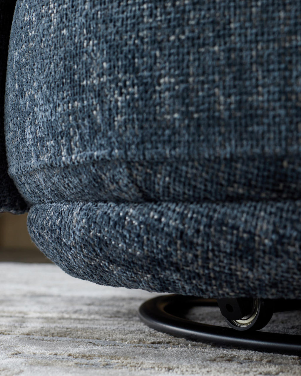 Swivel Love Seat for Modern Living Spaces
