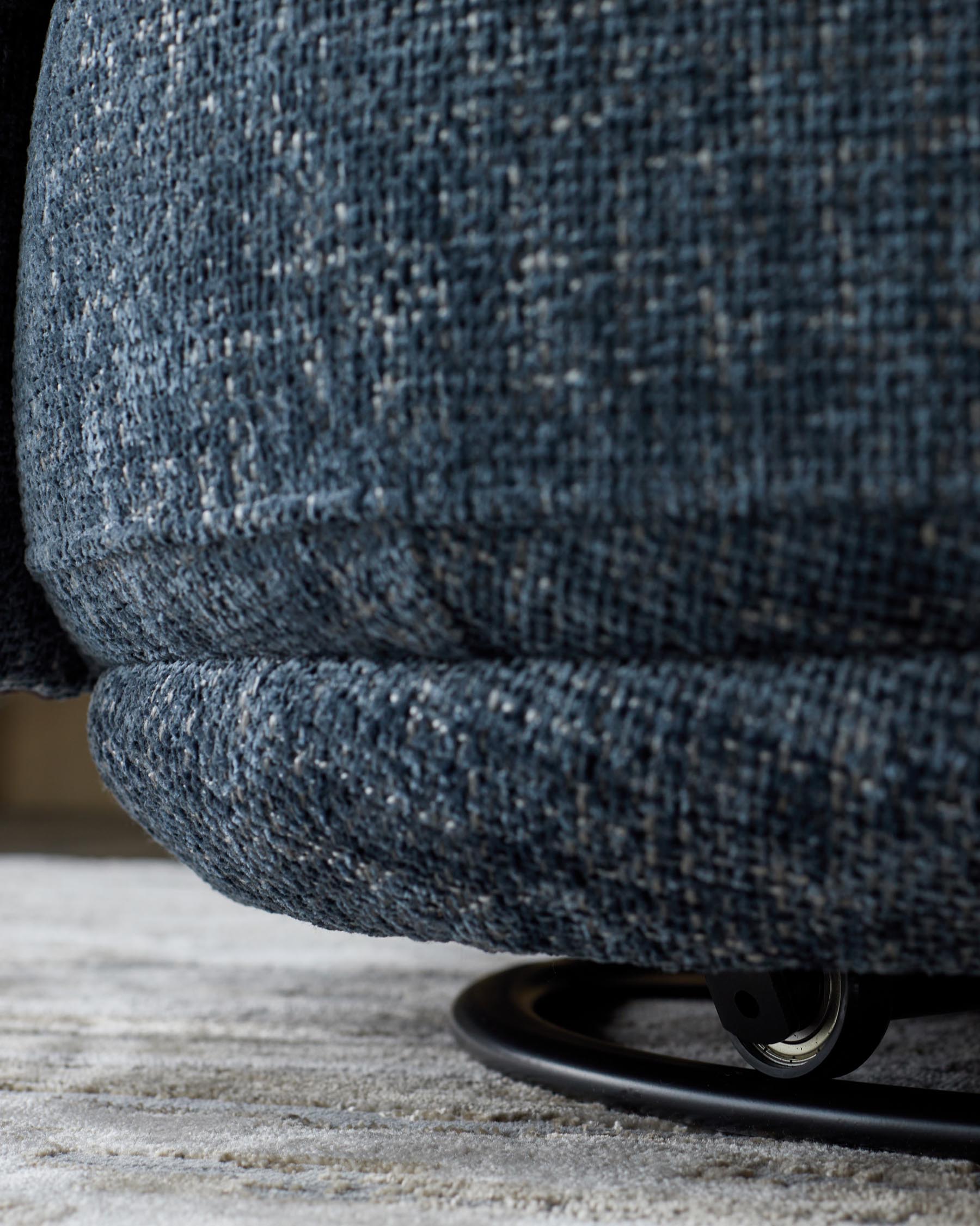 Swivel Love Seat for Modern Living Spaces