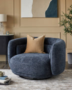 Swivel Love Seat for Modern Living Spaces