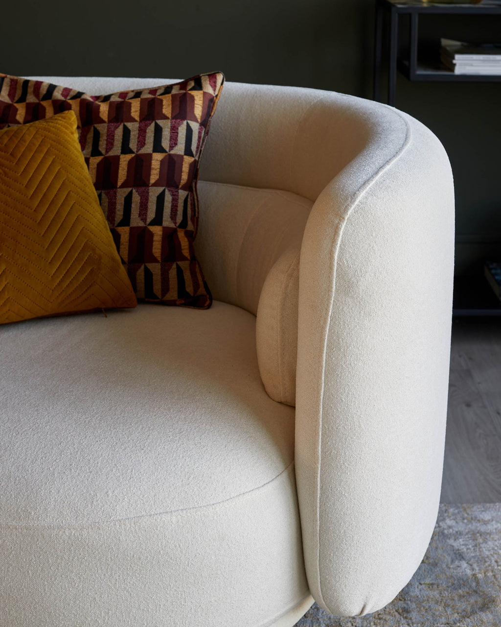 Swivel Love Seat for Modern Living Spaces