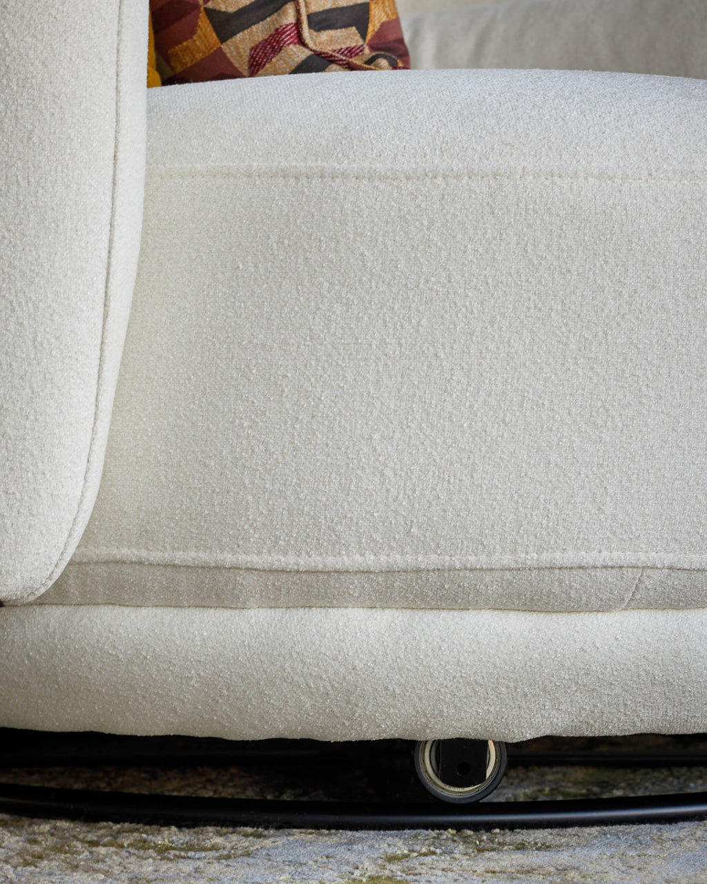 Swivel Love Seat for Modern Living Spaces