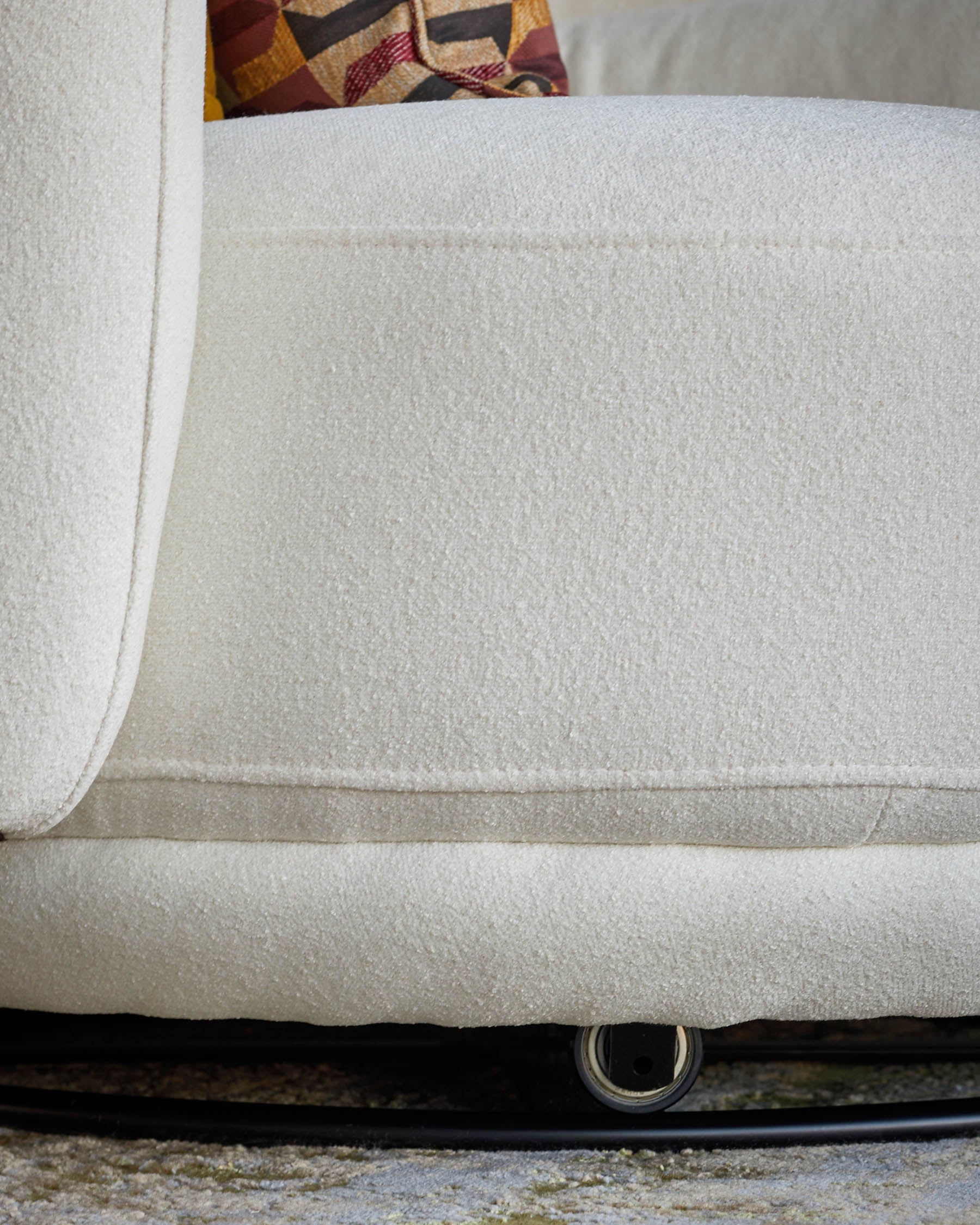 Swivel Love Seat for Modern Living Spaces
