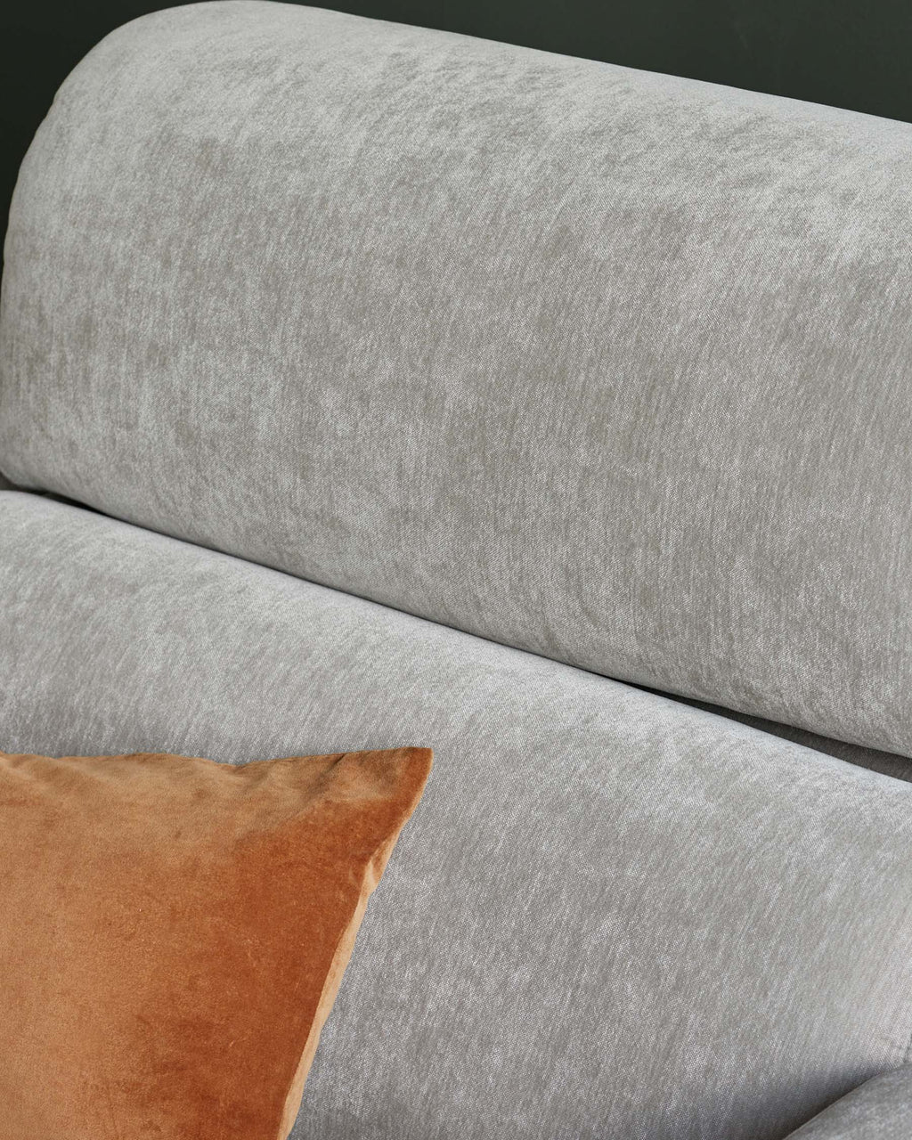 Light Grey Fabric Recliner Two-seater Sofa For Living Room